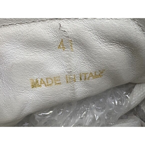 Oliver Cabell Low 1 Women's Sneakers Shoes Size 8 Italian Calfskin Leather White - Picture 13 of 13